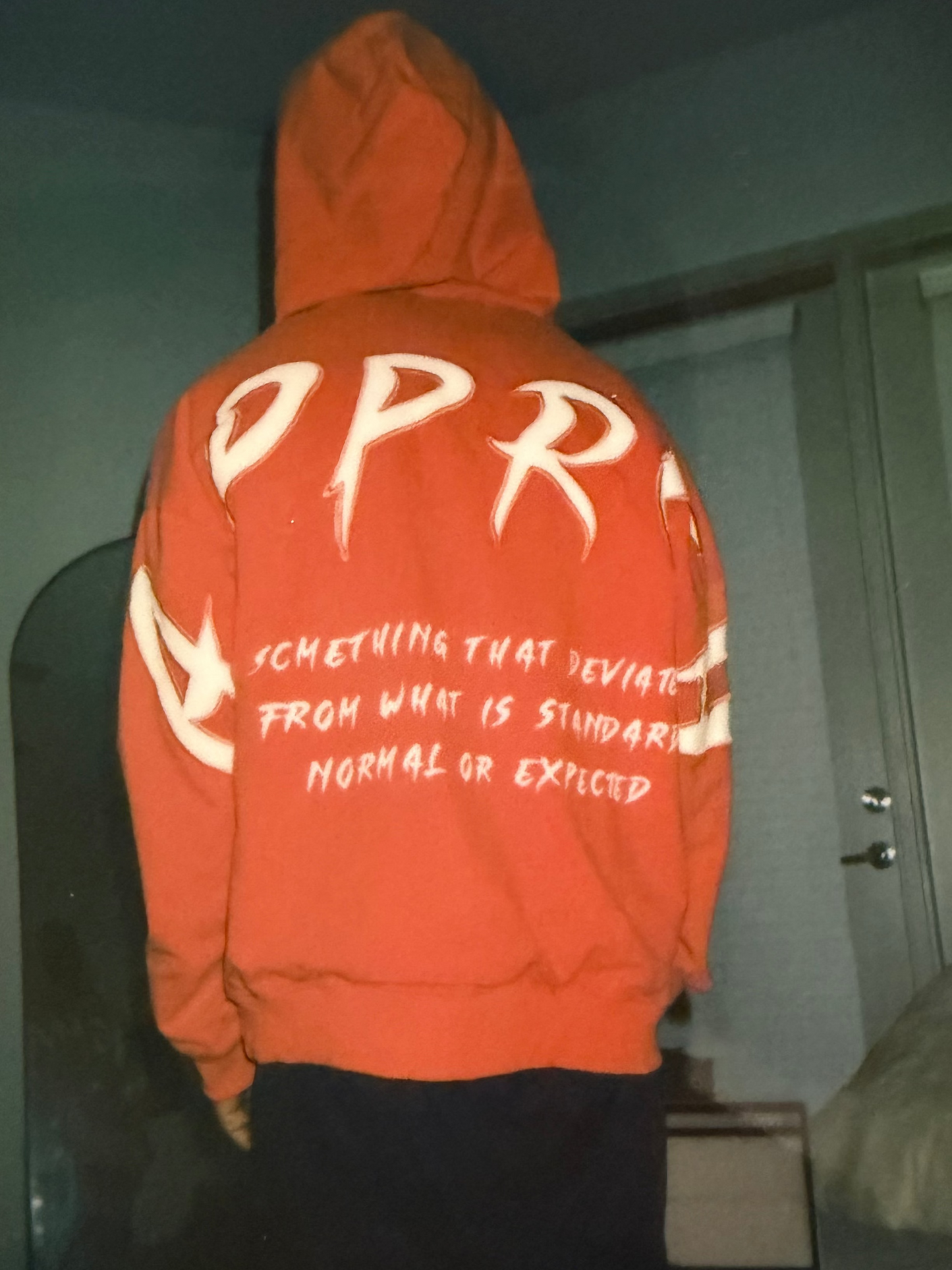 Anomaly APPRCH Signature Heavyweight Hoodie in Washed Red